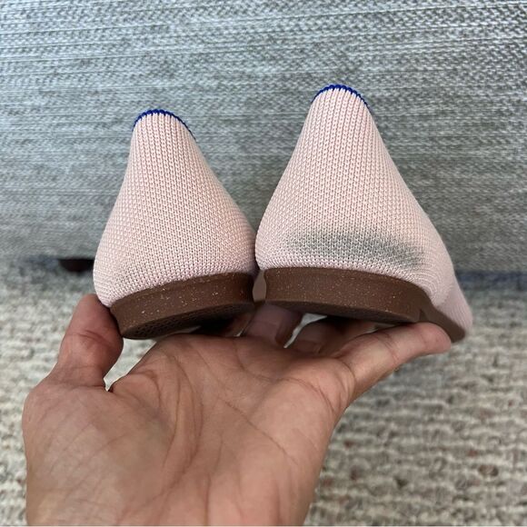 Rothy's The Ballet Flats in Pastel Pink Ballerina - Picture 10 of 15